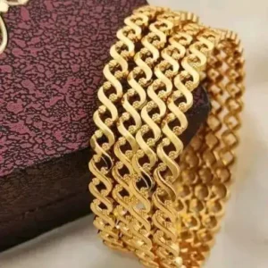 GOLD PLATED BRASS BANGLES